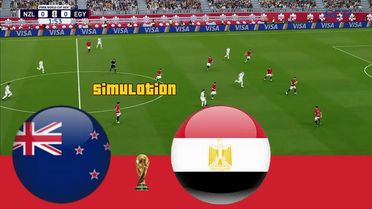 نيوزيلندا ضد مصر | محاكاة كأس العالم 2026 | PES 2021