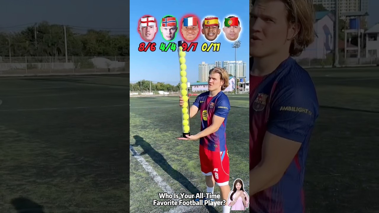 🧠 AGILITY CHALLENGE | WHICH FOOTBALL PLAYER WILL BE THE SMARTEST!?🙈