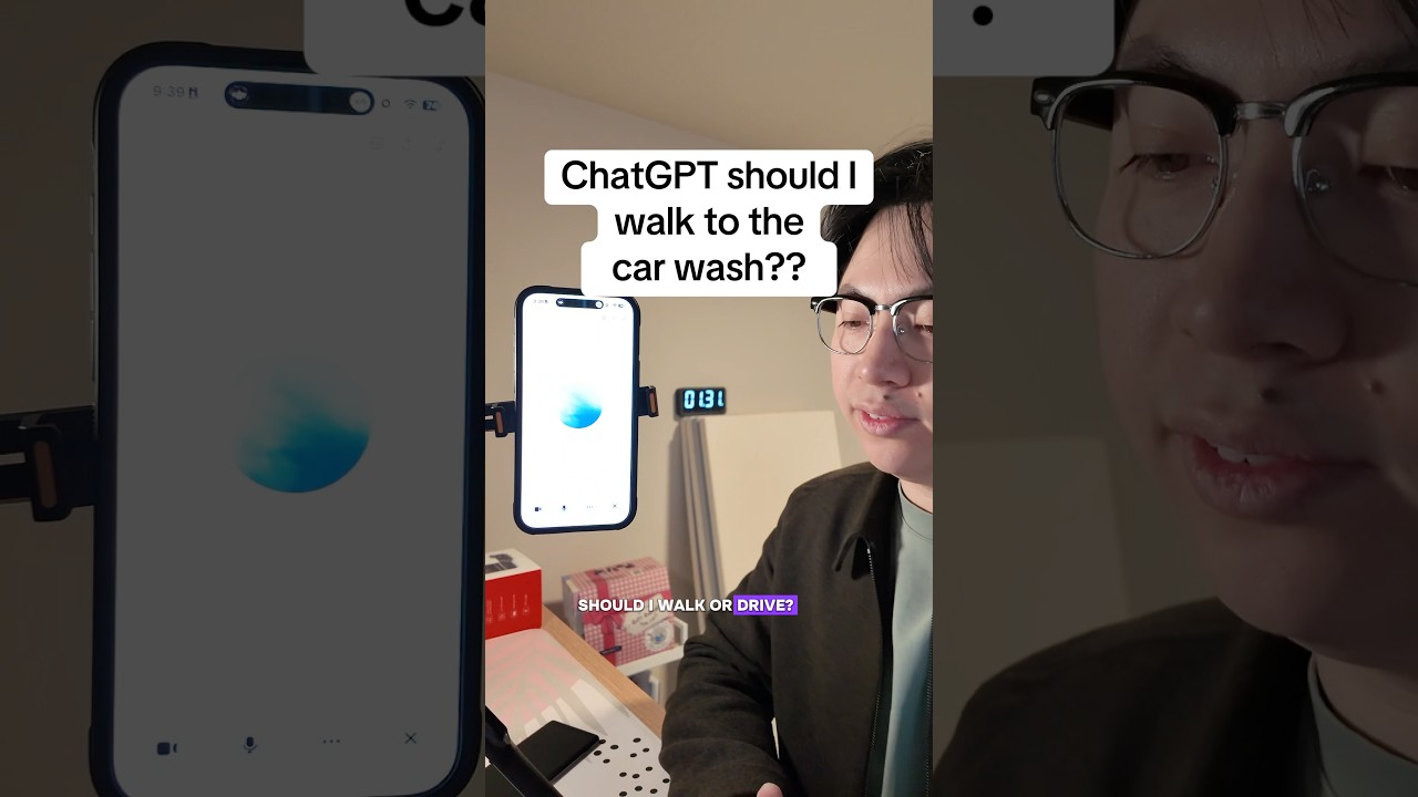 #ChatGPT thinks we should be walking to the car wash 🫩 - Published by FatherPhi