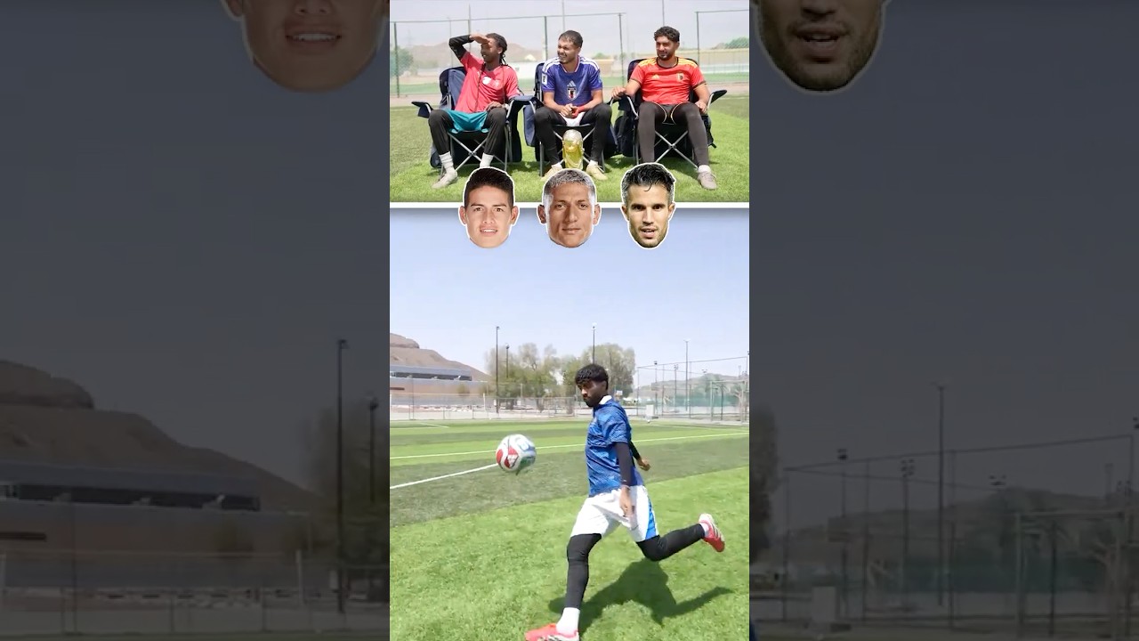 تقليد أهداف كأس العالم!🤯🔥