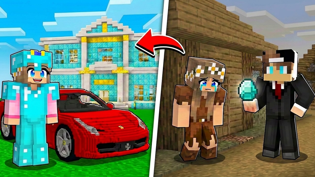 #فلم_ماين_كرافت : بعد ان طردوني من معرض السيارات عدت واشتريت المعرض