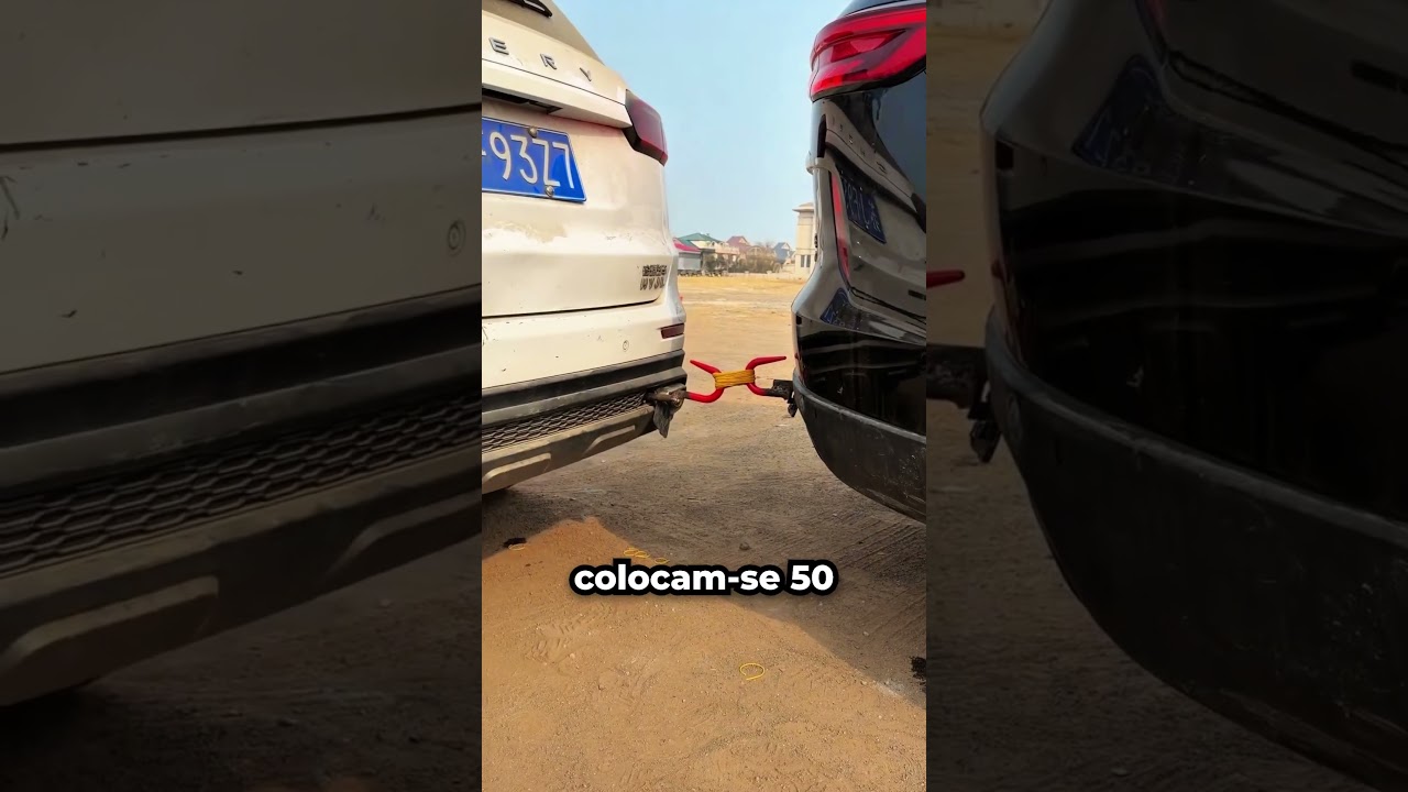 Quantos Elásticos São Necessários Para Impedir um Carro de Avançar?! 🤔