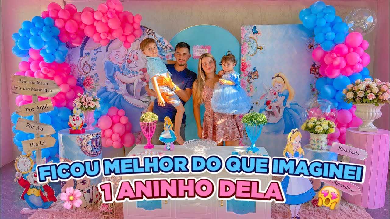 FESTINHA DE UM ANO DA NOSSA BEBÊ + BUSCAMOS O BOLO - FICOU MELHOR DO QUE IMAGINAVA 😭🙌🏻| Lar da Ana