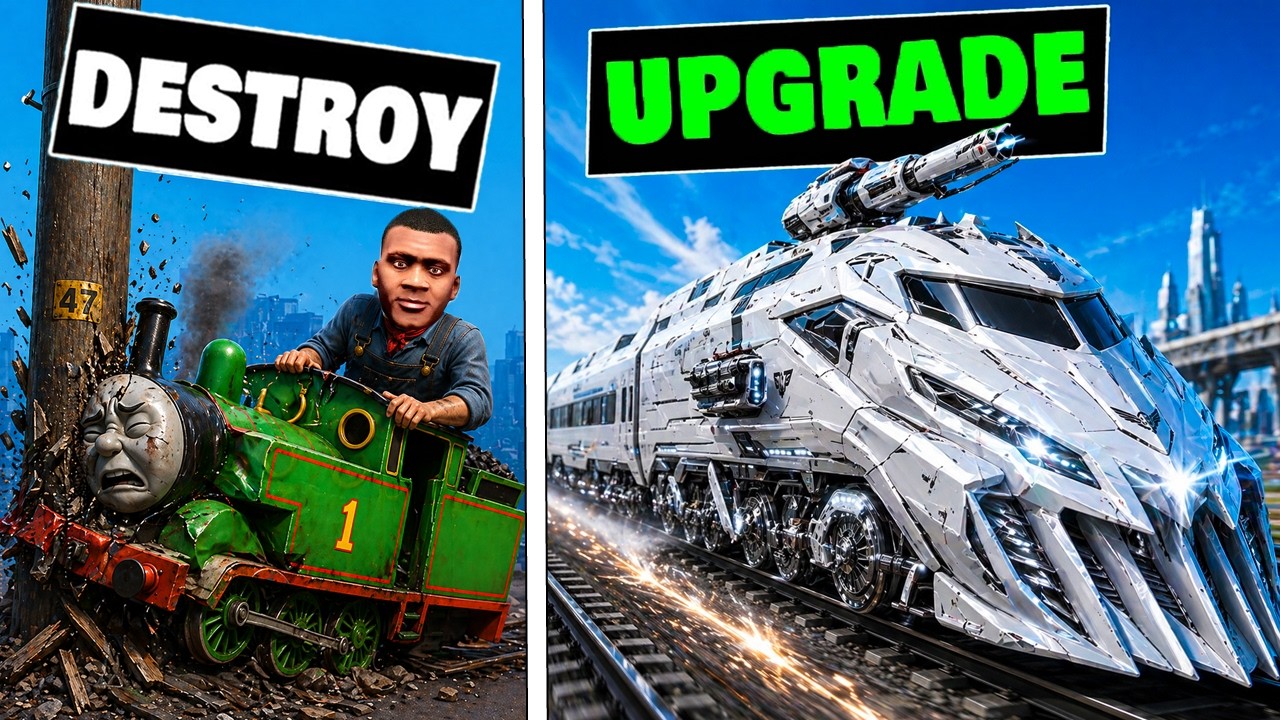 Every Time I Crash, My Train Upgrades in GTA 5
