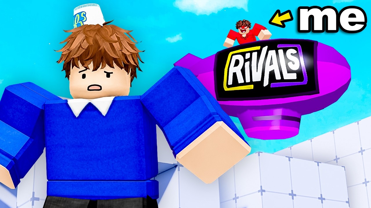 Hiding Outside The Map To Cheat In Rivals Hide & Seek!!
