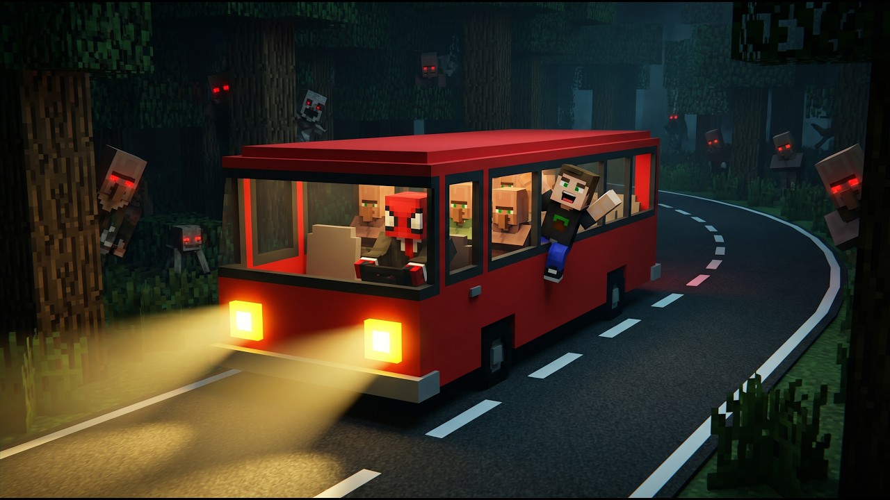 NEDEN Gece 3'te Yolculuk Yapmamalısınız? - Minecraft