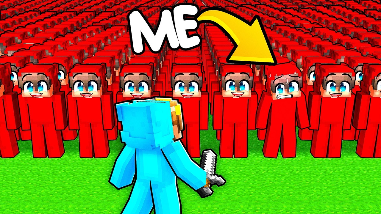 Hide & Seek with 100 CLONES: REMATCH