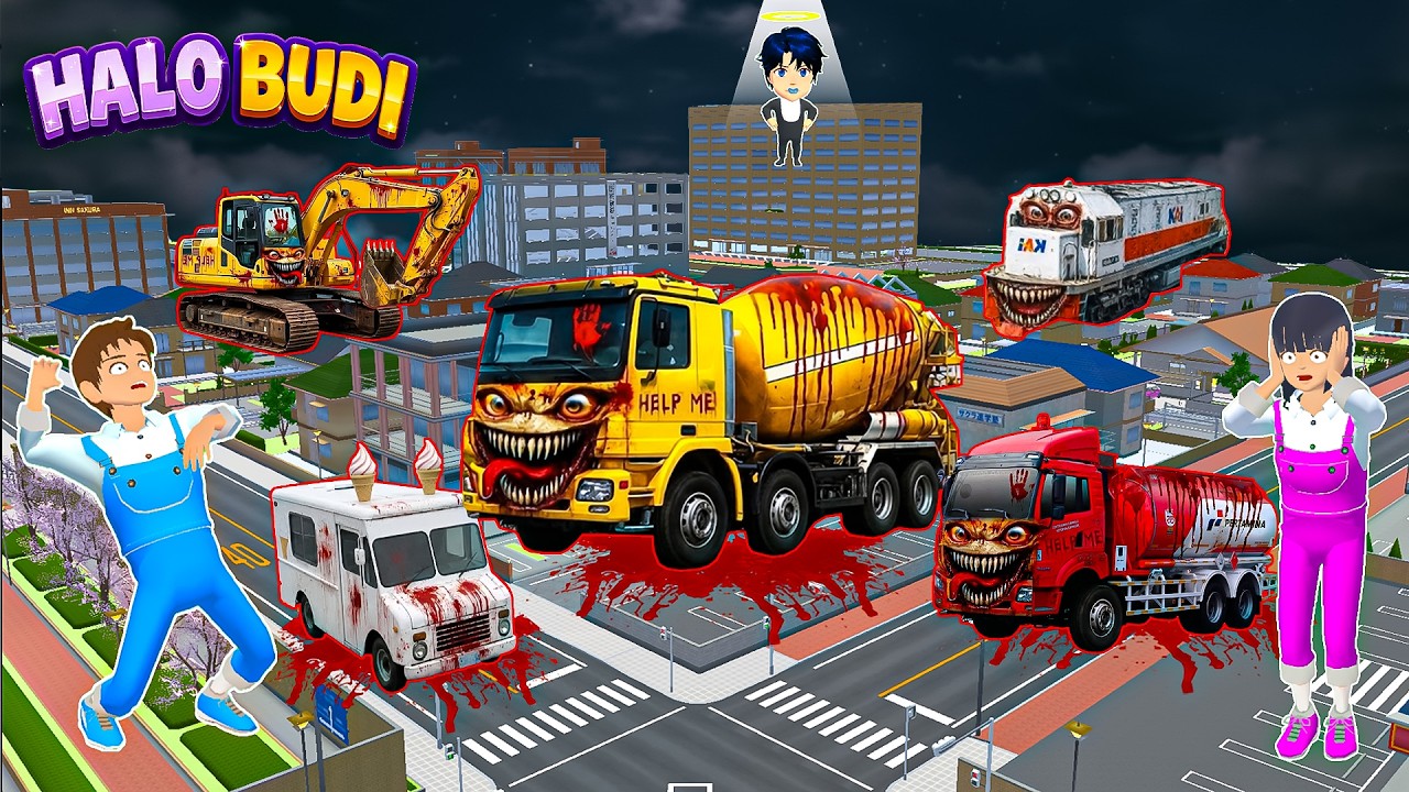 Yuta Mio Panik! Muncul Pasukan TRUK BERDARAH, MOLEN, PERTAMINA, TRUK ESKRIM 67 Di Kota Sakura😱