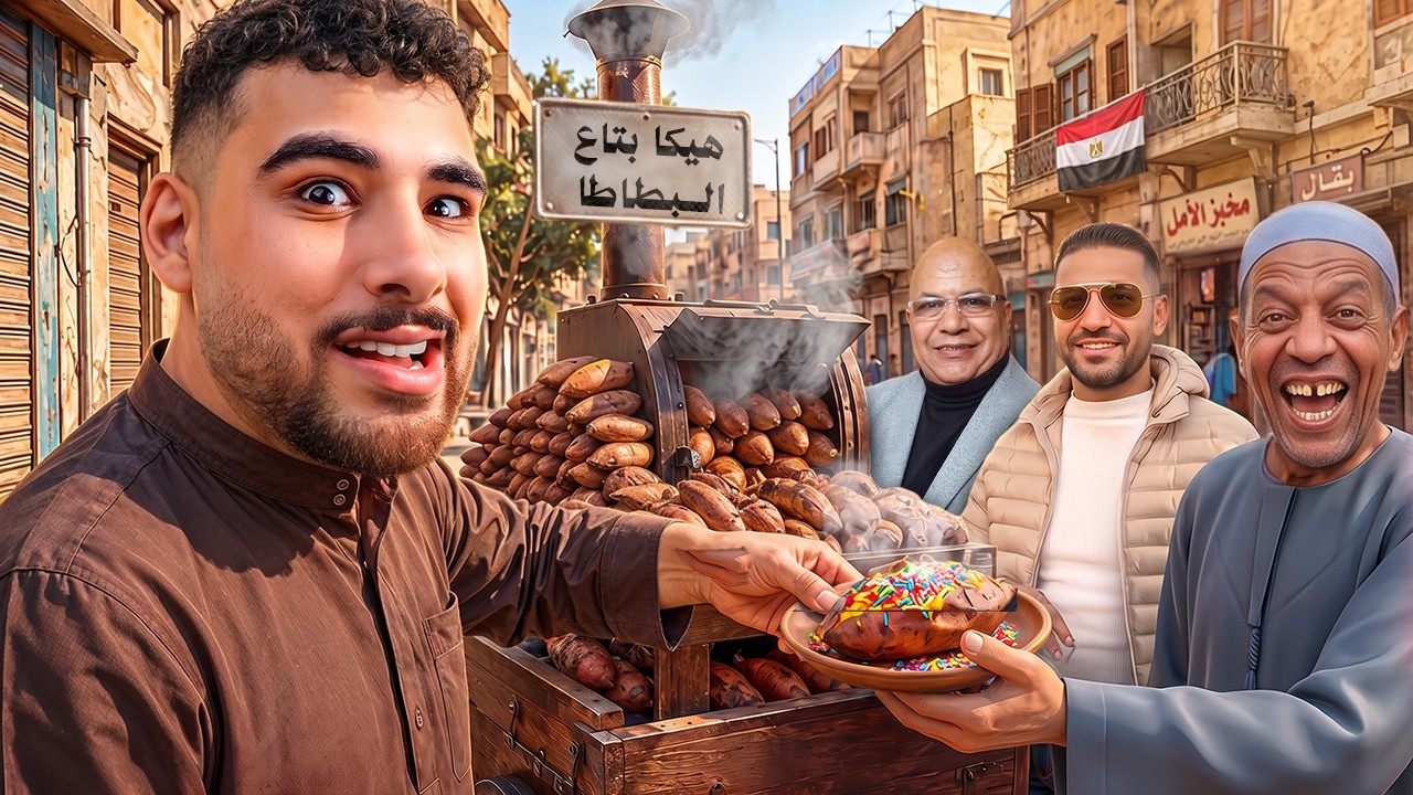 هيكا في محاكي بائع البطاطا المصري🇪🇬(يا ولي النعم😂)