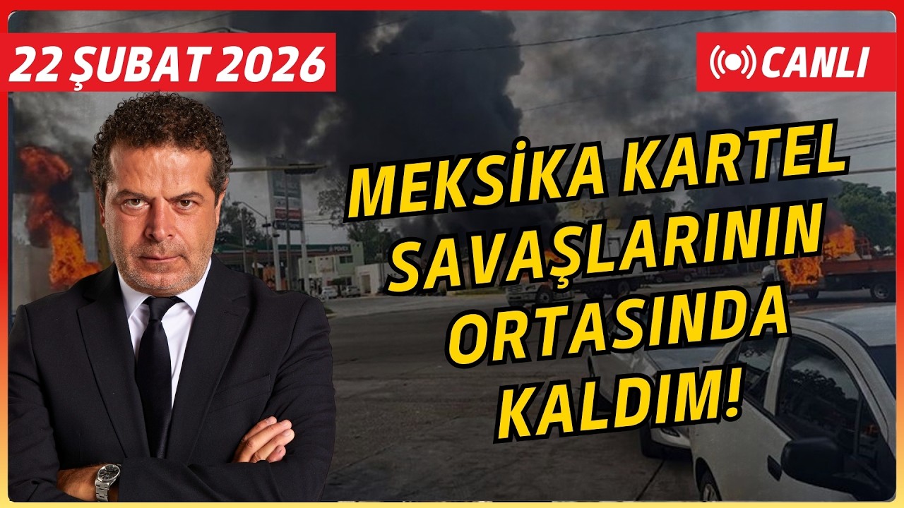 SON DAKİKA CÜNEYT ÖZDEMİR MEKSİKA KARTEL SAVAŞLARININ ORTASINDA MAHSUR KALDI!