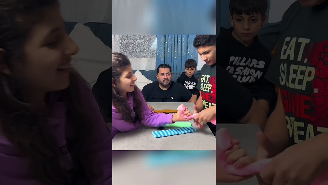 مين الاسرع تعالوا نشوف #اكسبلور #ضحك #challenge #اهميه