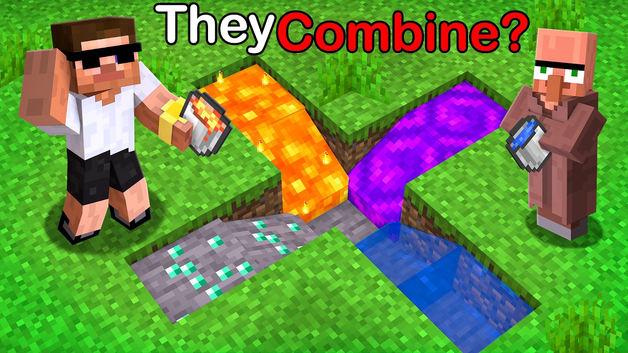 We Can Combine ANYTHING in Minecraft!