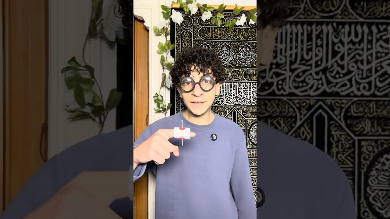 فات المسمار بايدي😳😱