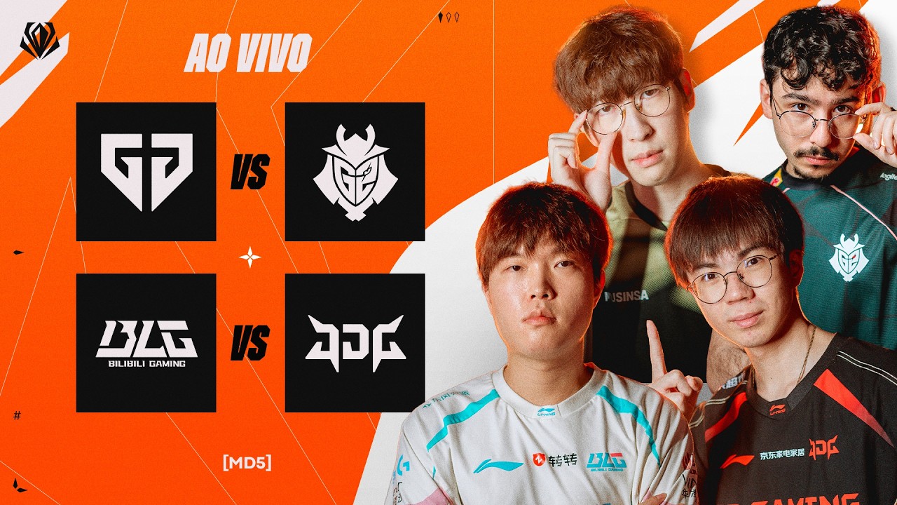 GEN x G2 | BLG x JDG | First Stand 2026 - Semifinais | Md5