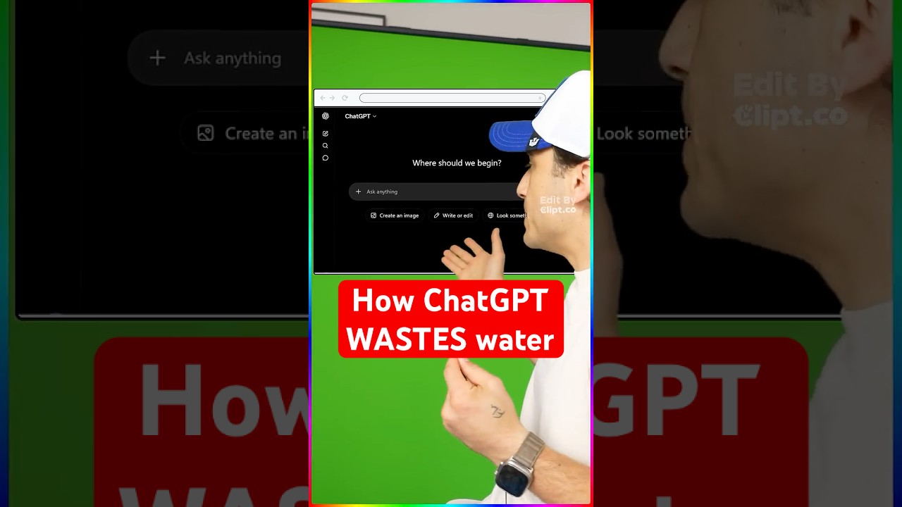 How ChatGPT WASTES water..