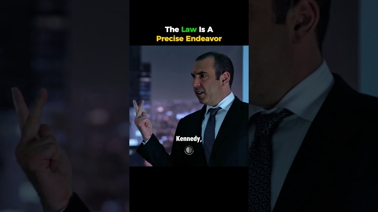 The LAW Is A PRECISE ENDEAVOR