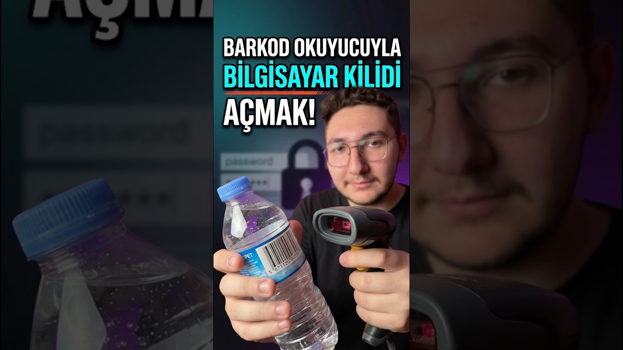 Barkod Okuyucuyla Bilgisayar Kildi Açmak!