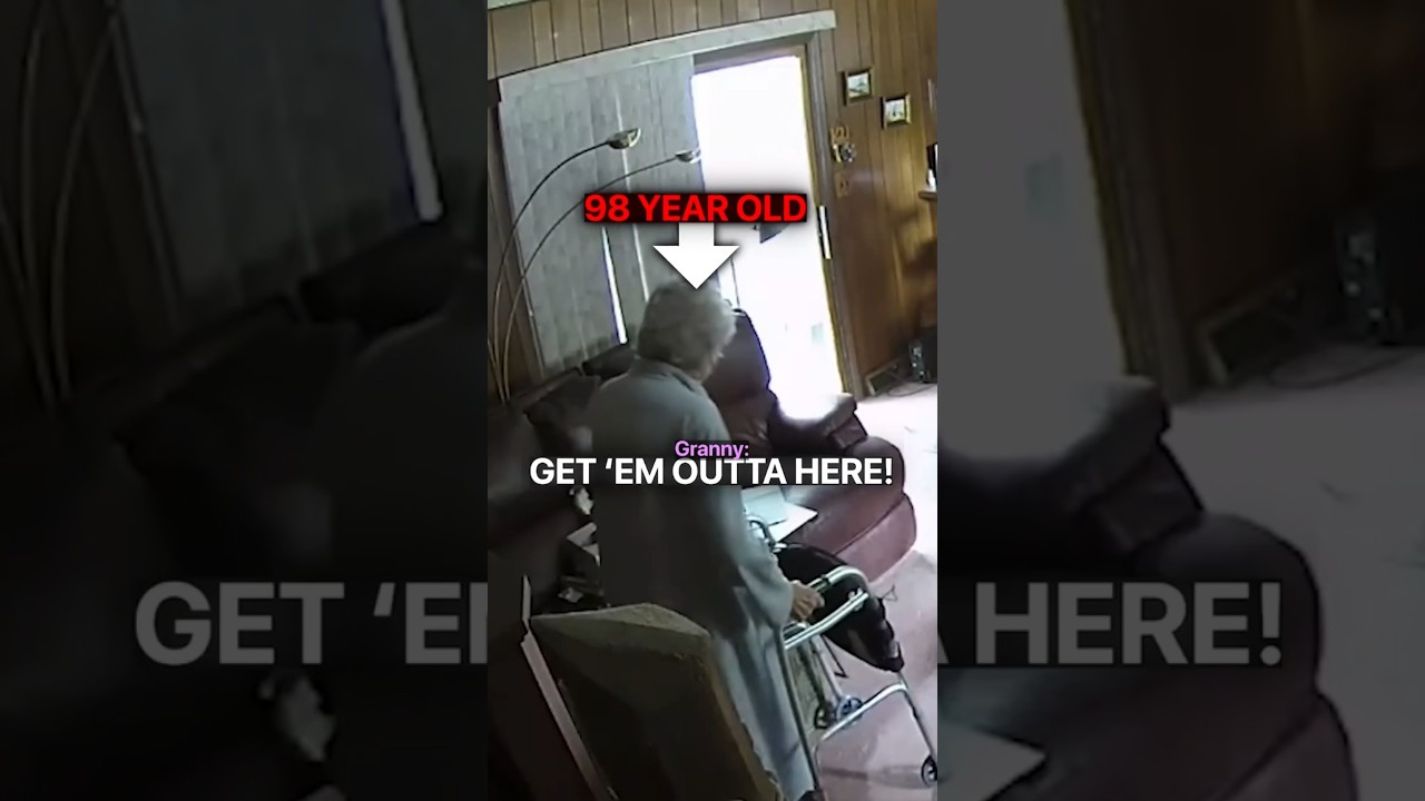 Police Officers Raid 98 Year Old's Home