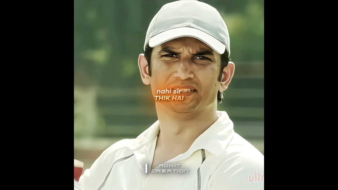 "Jyada Fast Hai? 🤔" - 'MS Dhoni Movie' Edit | LUZ ROJA (super slowed)