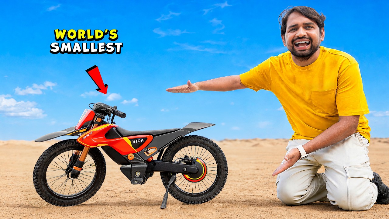 World's Smallest Electric Bike...For Adults | 100 km/h
