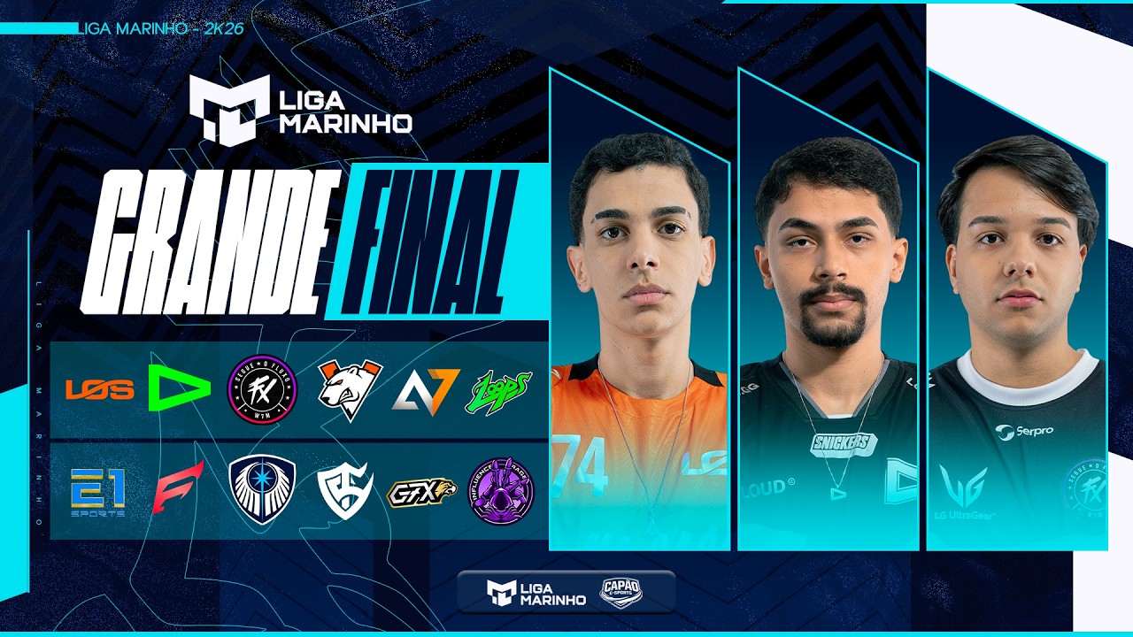 LIGA MARINHO | S4 - GRANDE FINAL DIA 01 #FREEFIRE