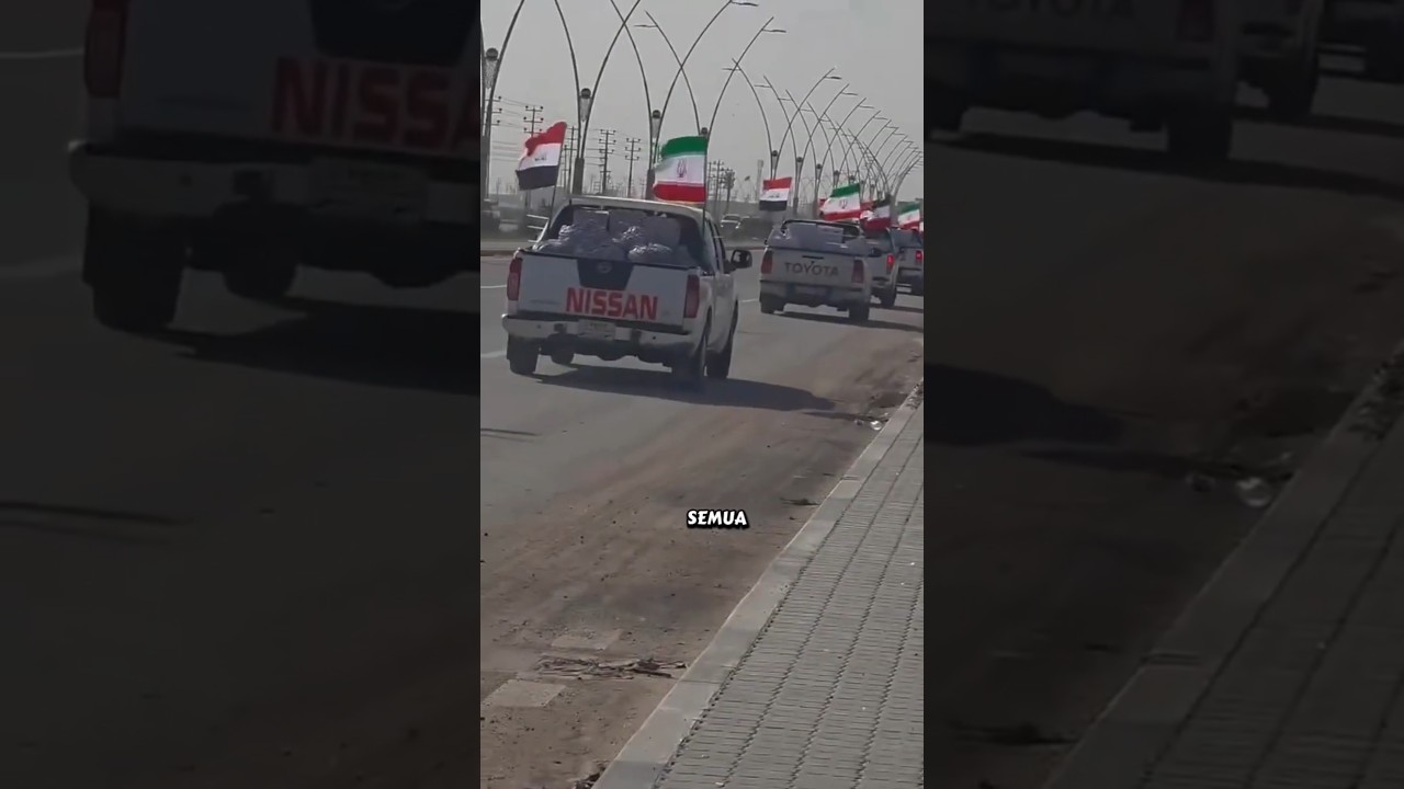 Konvoi Bantuan dari Irak Menuju Iran di Tengah Konflik