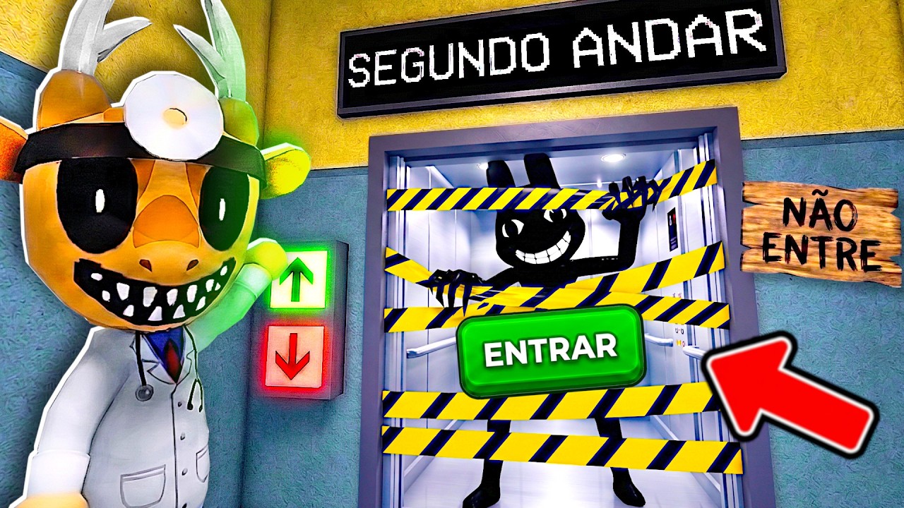 ENTREI NO SEGUNDO ANDAR SECRETO NESSE HOSPITAL DE ANIMAIS COM ANOMALIAS