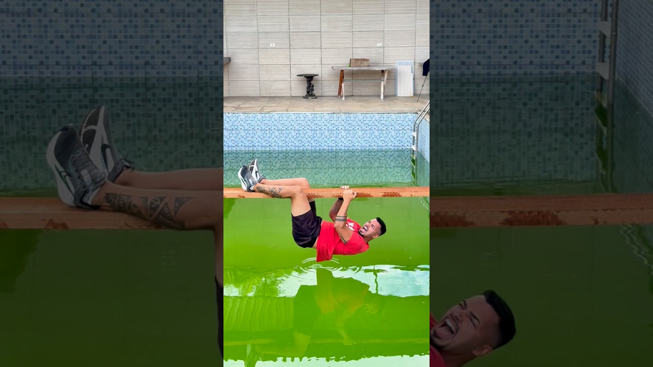 Fiquei preso na piscina radioativa #shoets