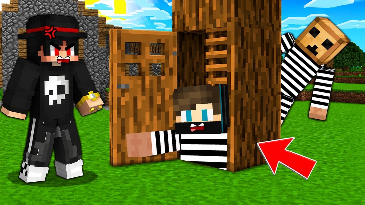 ماين كرافت لايف ستيل الحرامية #53 : سويت مقر سري لنختبأ من المافيا الغشاشين !!؟ 😱🔥