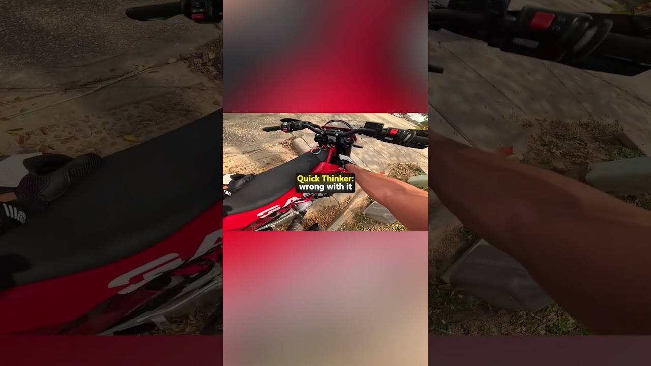 Biker tricks Officer with a HILARIOUS tactic😱