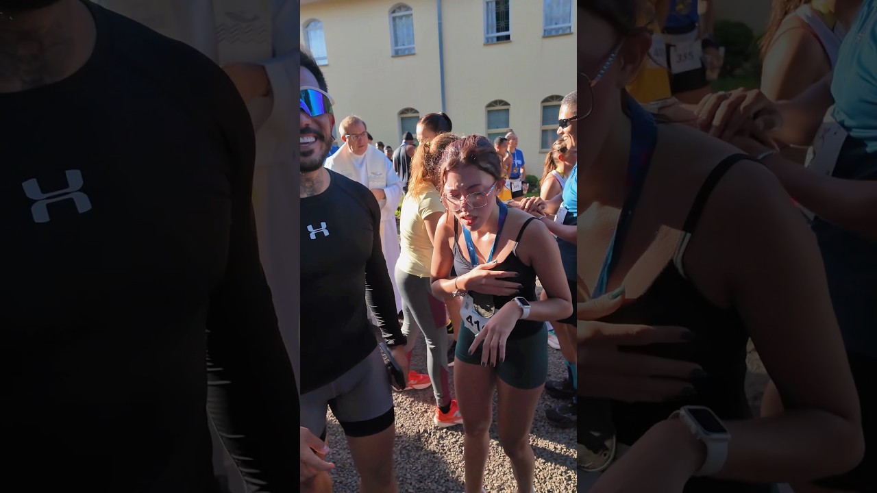 Minha filha achou que era fácil correr 5KM