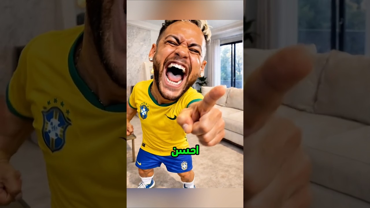 مش هتصدق نيمار عمل ايه في رونالدو عشان الشوكولاتة😱 🍫