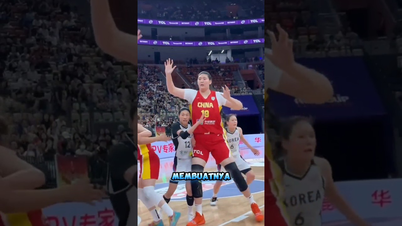Raksasa Cantik dari China #faktaunik #basketball #wnba #giant #sports