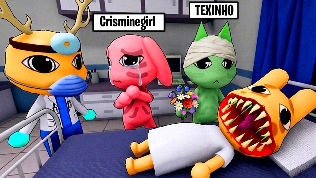 HOSPITAL DE ANIMAIS COM ANOMALIAS NO ROBLOX ft @CrisMinegirl