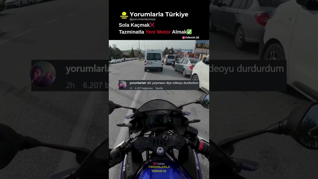 Sola Kaçmak❌ Tazminatla Yeni Motor Almak✅
