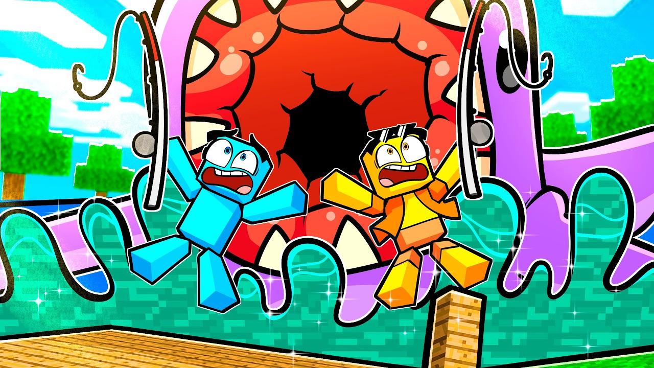 Evoluindo a VARA DE PESCA até PEGAR O THE BLOOP!