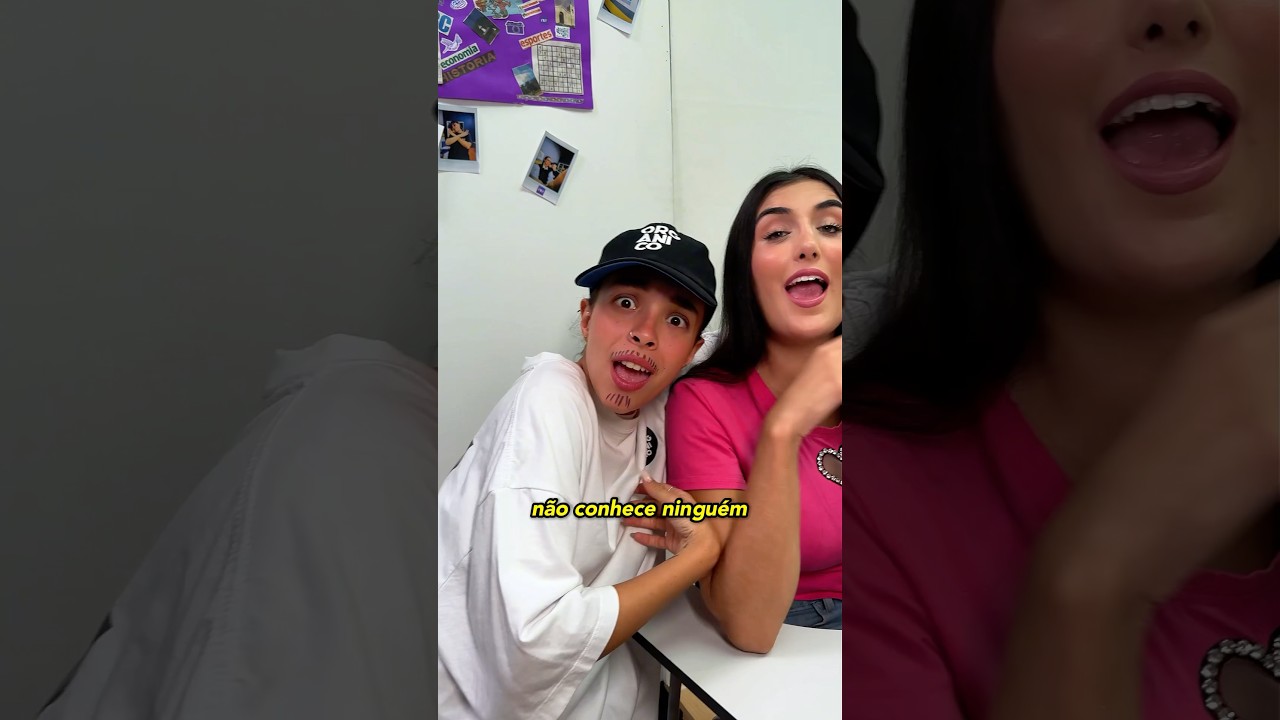 POV: Aquela aluna transferida 📚👩🏻 #amigas #humor #escola