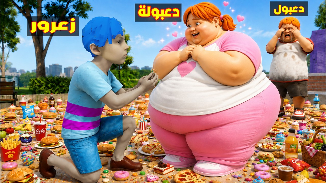 فلم قراند : زعرور يحب دعبولة 🔥😂