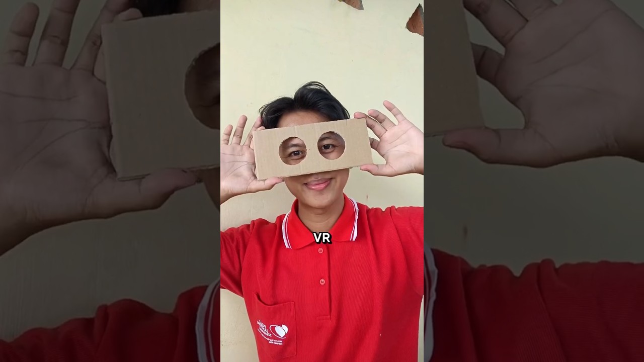 Bikin VR Dari Kardus Bekas #shorts #lucu #vlog