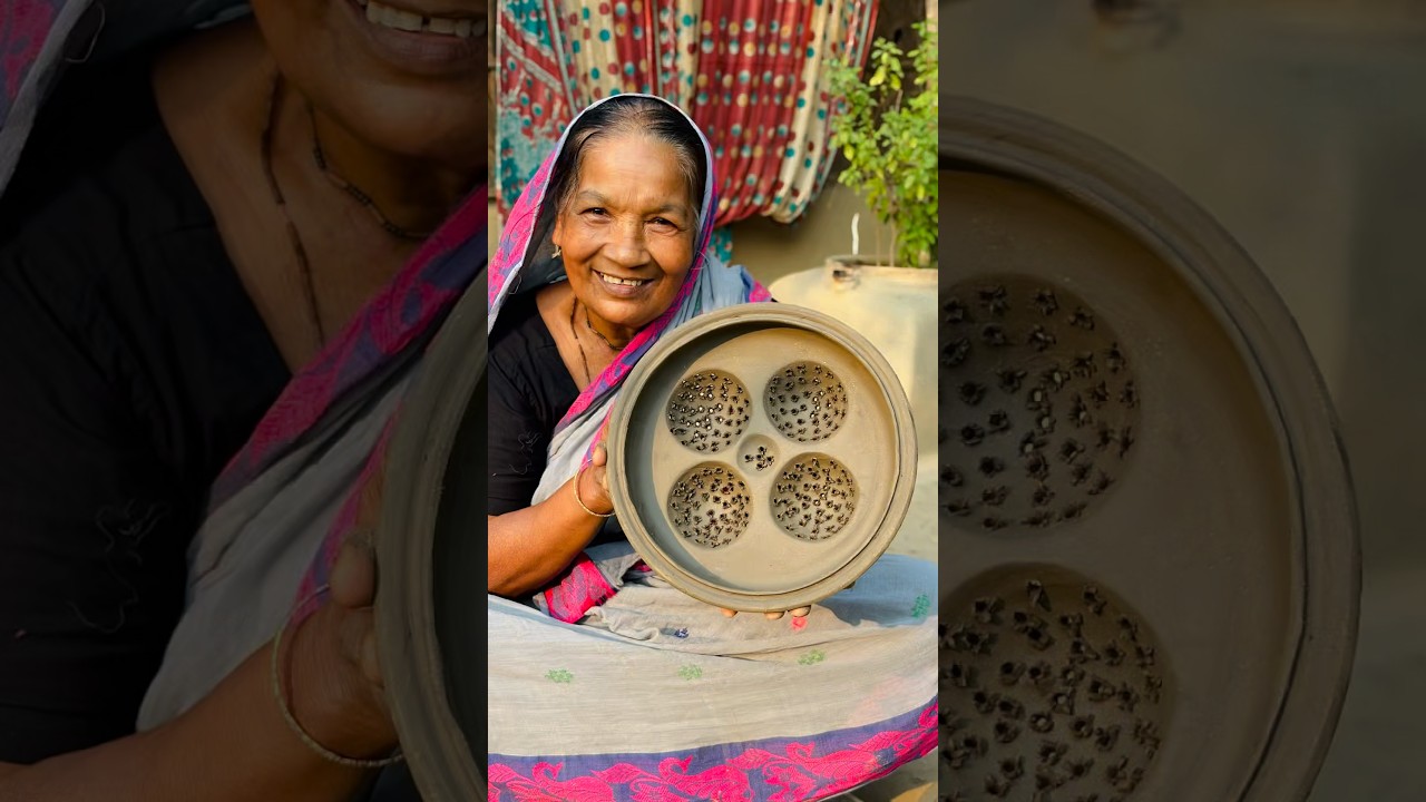 Handmade Clay Mold for Steamed Rice Cakes | Start to End Full Process. 🥰 #ricepaperrolls