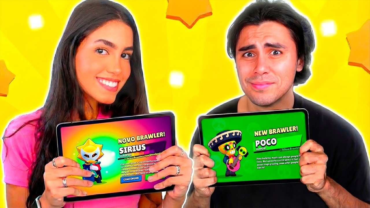 OS INSCRITOS DECIDEM O QUE MINHA NAMORADA LIBERA NO BRAWL STARS