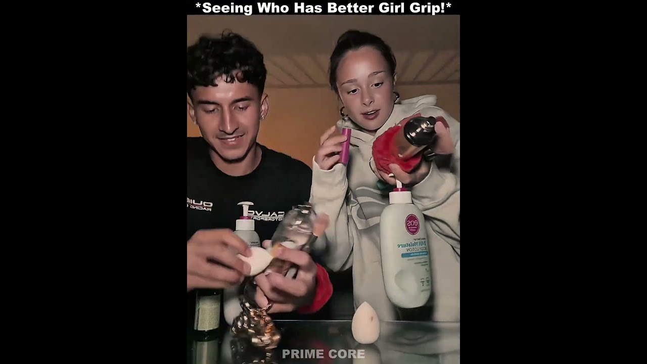 seeing who has better girl grip #corecore #hopecore #funny