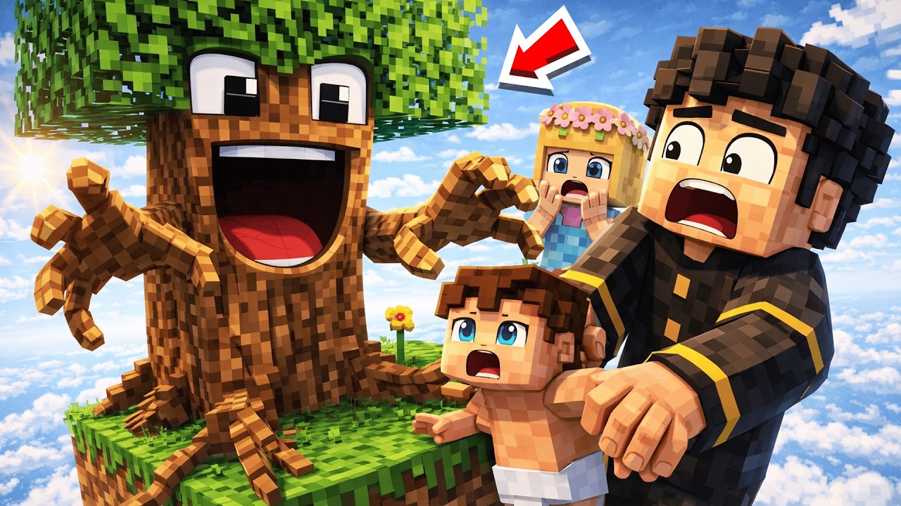 عائلة المتدعبلين #558 زرعنا شجرة لكن الشجرة صارت تتكلم !!؟😨😱