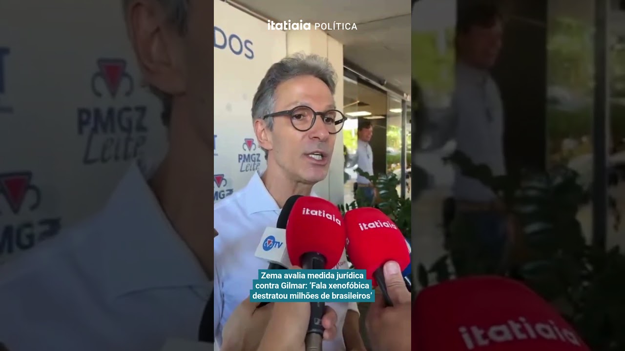 ROMEU ZEMA AVALIA MEDIDA JURÍDICA CONTRA GILMAR MENDES: 'FALA XENOFÓBICA'