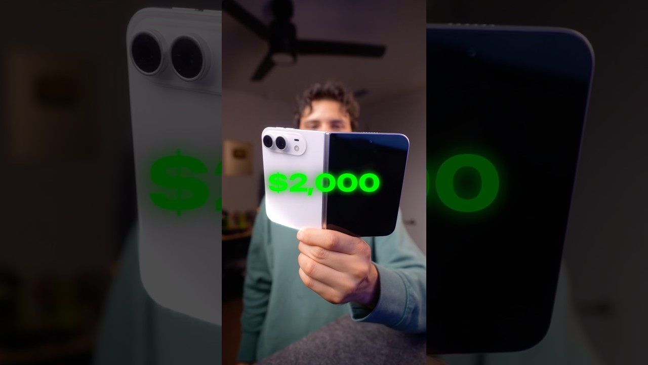 Would You Use a FOLDING iPhone?
