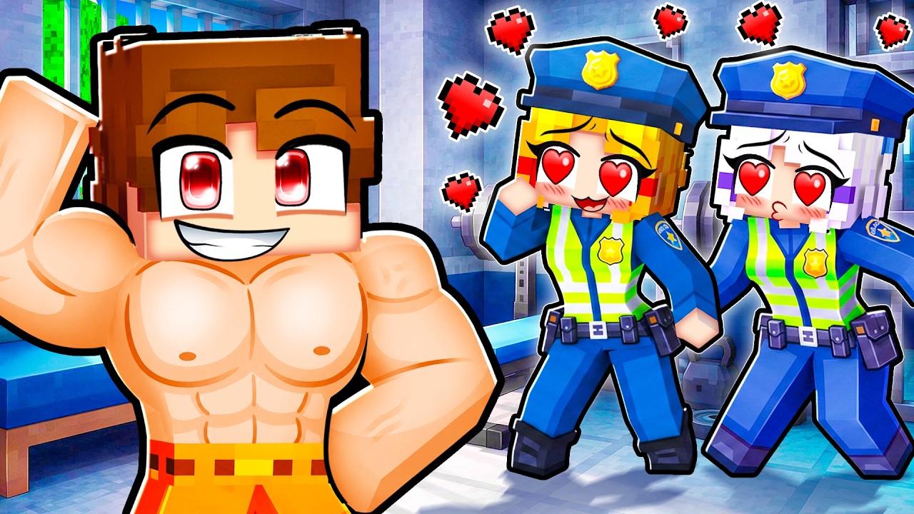 Bodybuilding to Rizz GIRLS... (Minecraft)