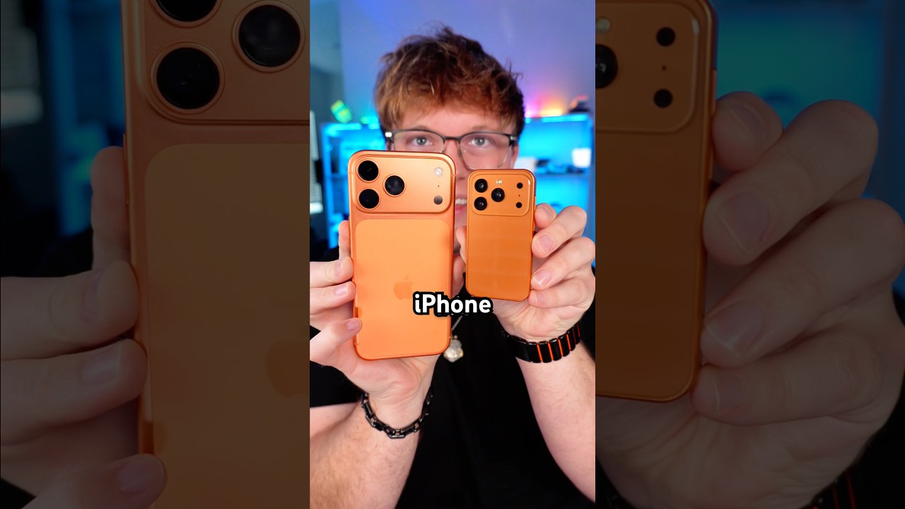World’s Smallest iPhone vs REAL iPhone!