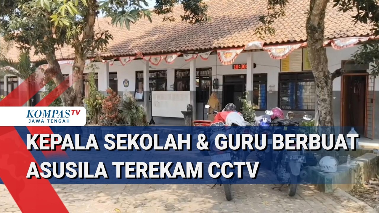 Kepala Sekolah & Guru Berbuat Asusila Terekam CCTV