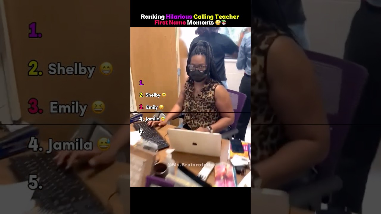Ranking Hilarious Calling Teacher First Name Moments (Never Call Them That!) 🤣📚