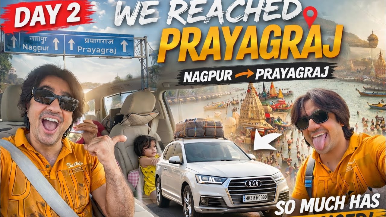 REACHED PRAYAGRAJ | THIS PLACE IS COMPLETELY CHANGED